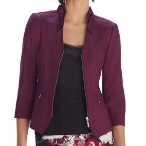 WHBM Maroon Jacket